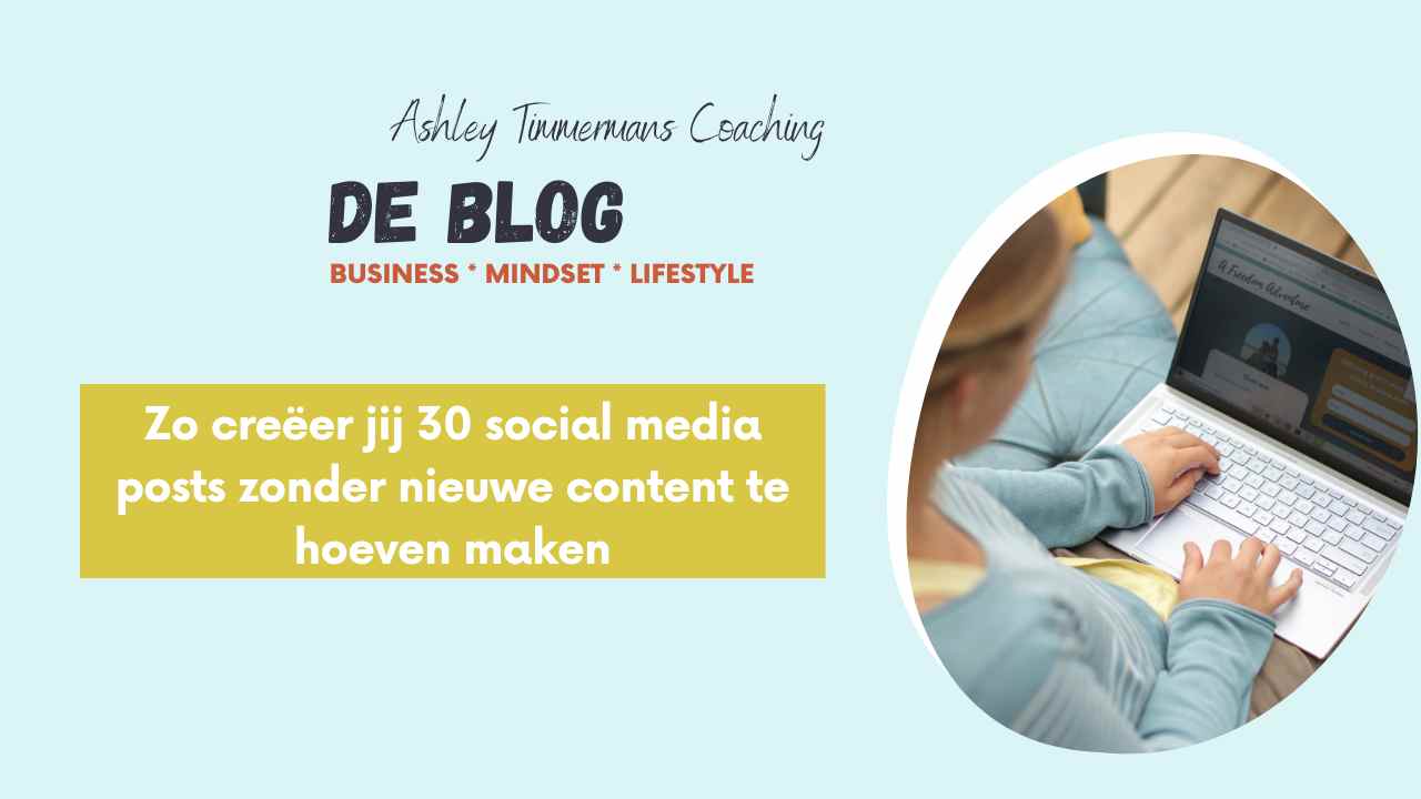 30 nieuwe social media posts zonder nieuwe content te maken
